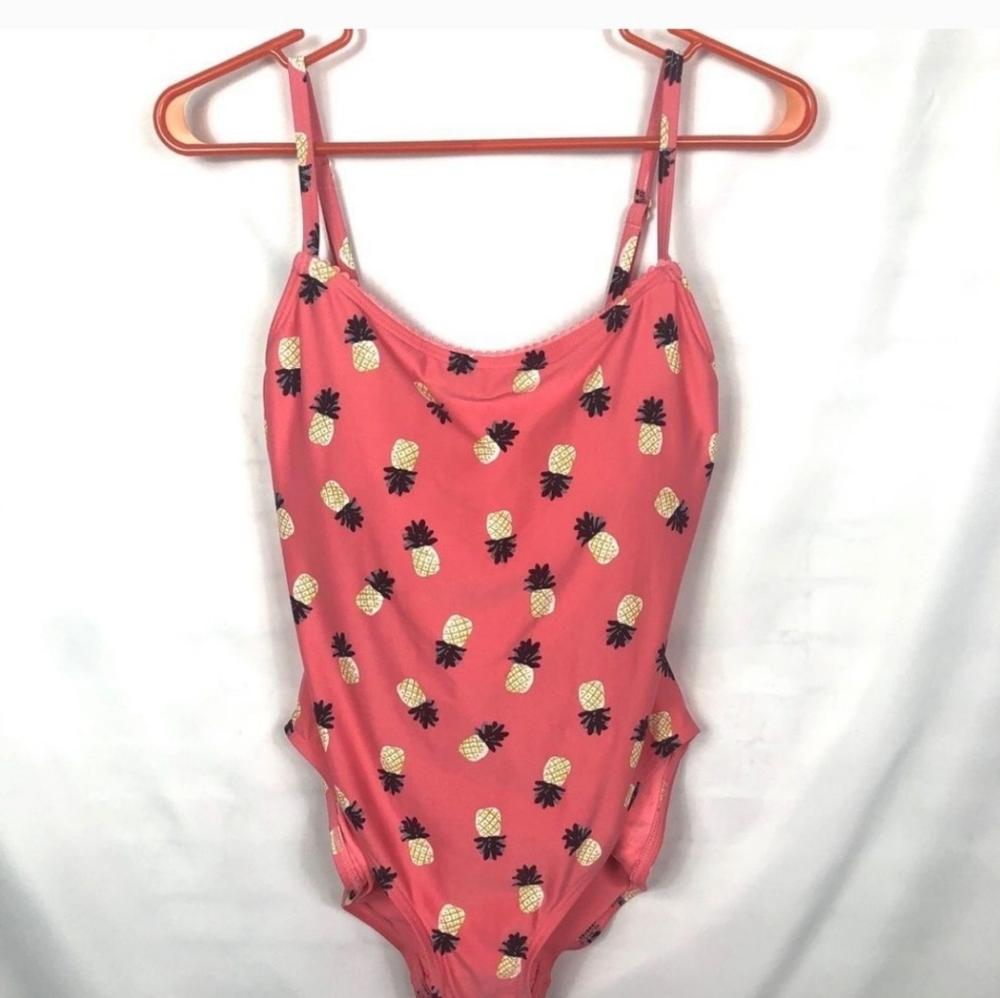 Kate Spade pineapple swim size large